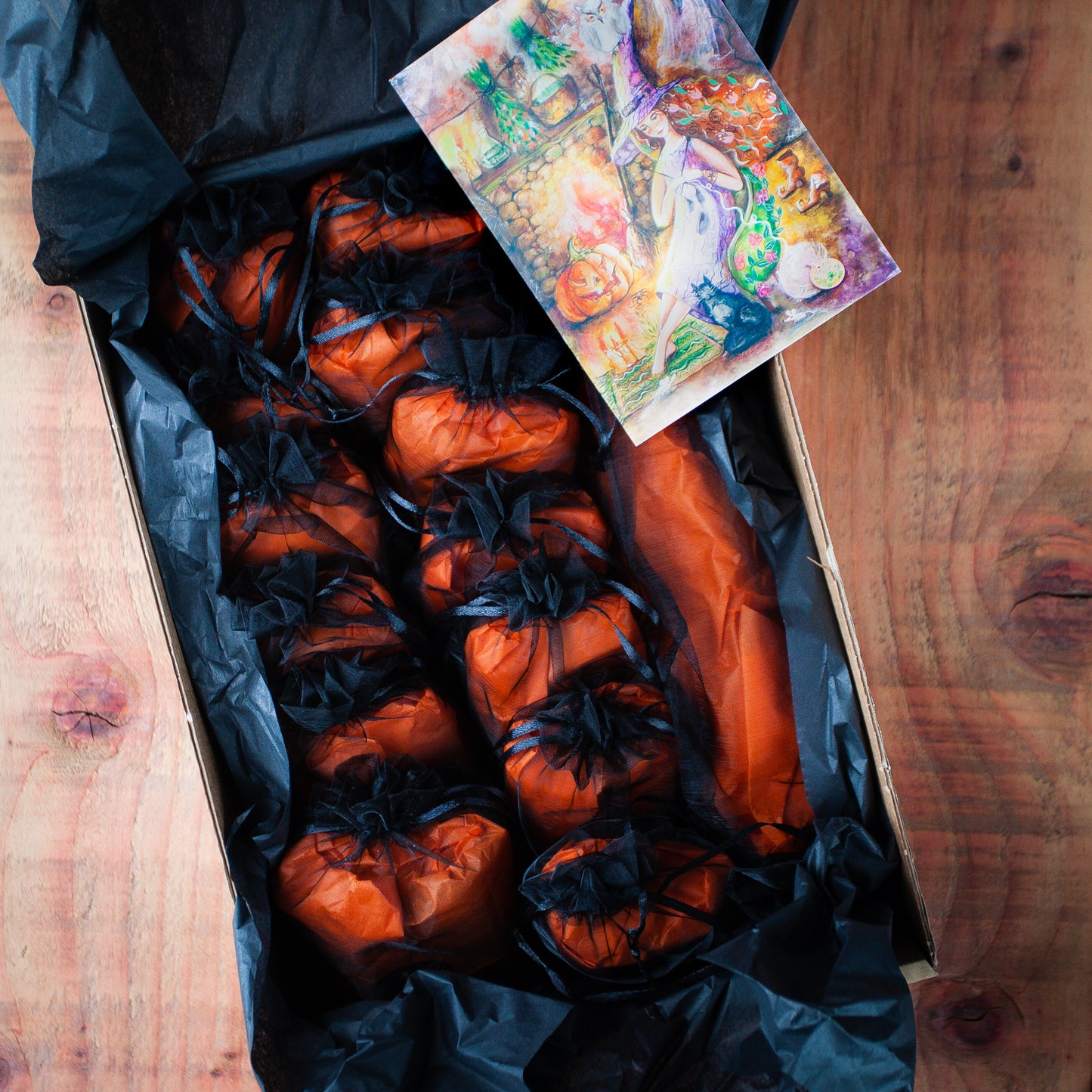 2023 Halloween yarn advent calendar "13 days of Samhain"