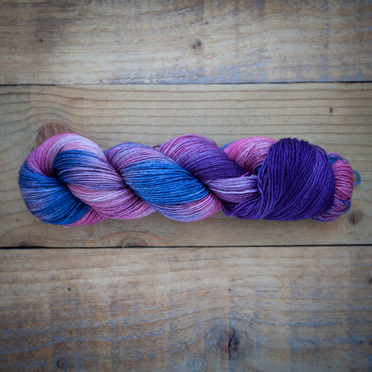 “Ocean Sunrise" - hand dyed yarn