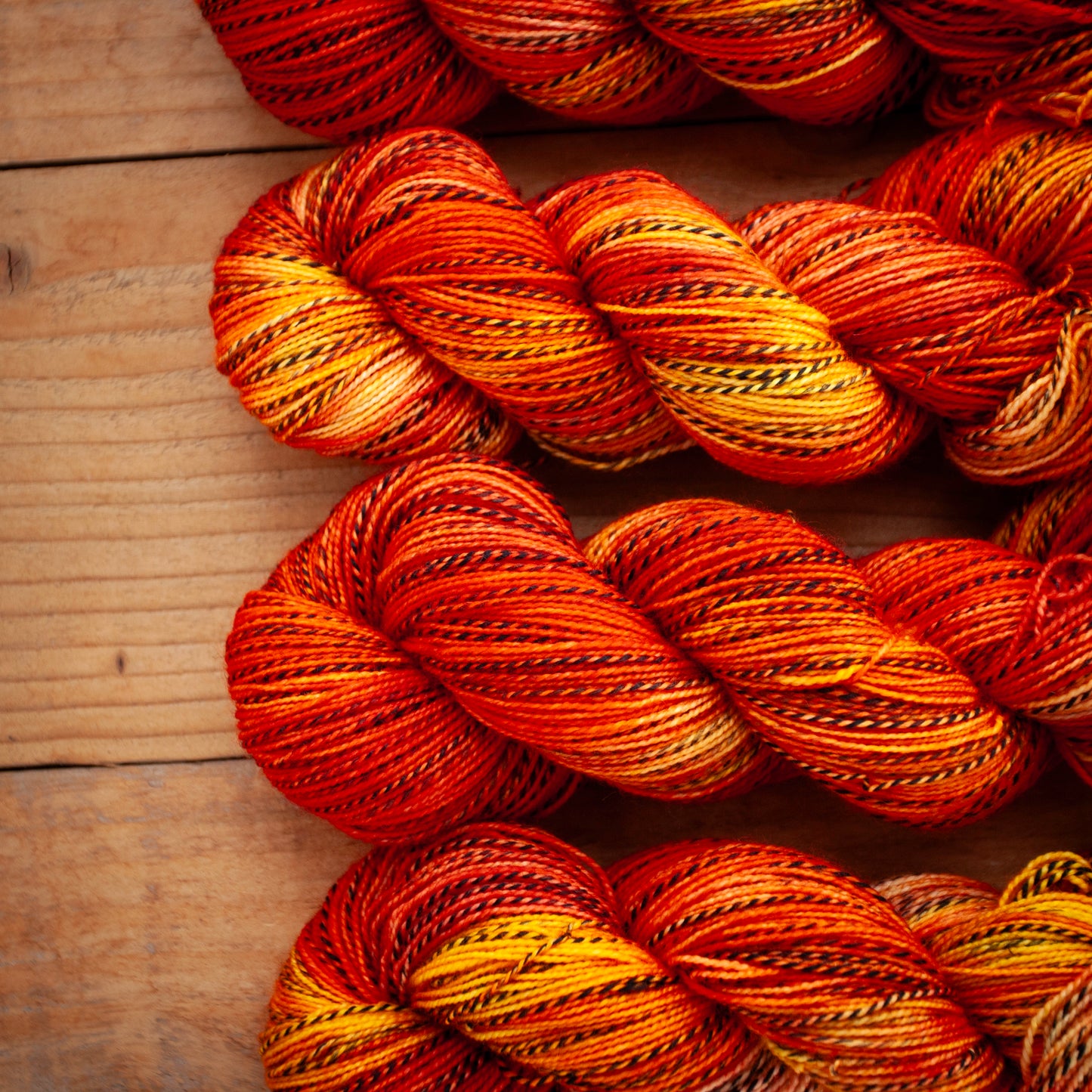 Zebra Sock yarn - Superwash Merino/Nylon 4ply - High Twist - hand dyed yarn - Ready to Ship