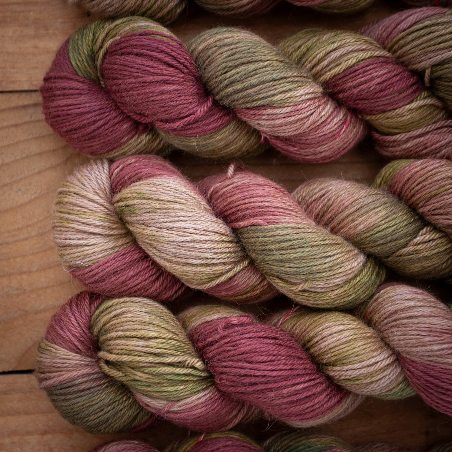 Baby Alpaca/Silk/Cashmere - DK weight - hand dyed yarn - Ready to Ship