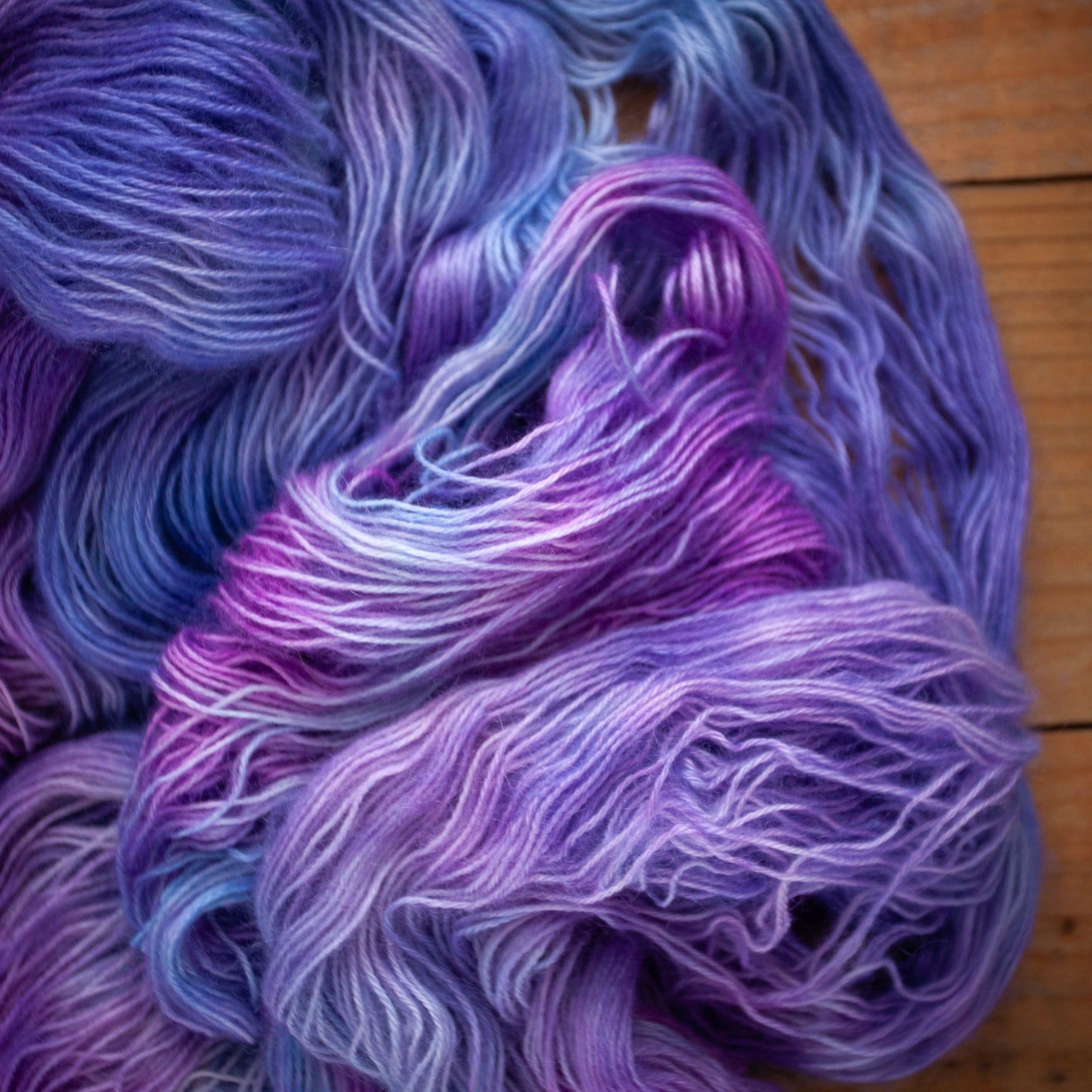Merino / Mohair - 4ply - hand dyed yarn - Ready to Ship