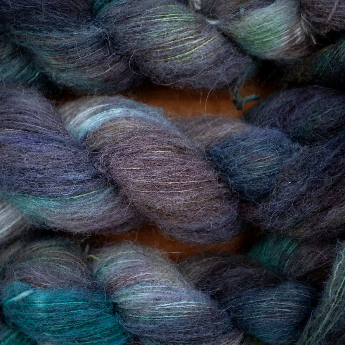 Baby Alpaca Silk Yak fluff - lace weight - Ready to Ship