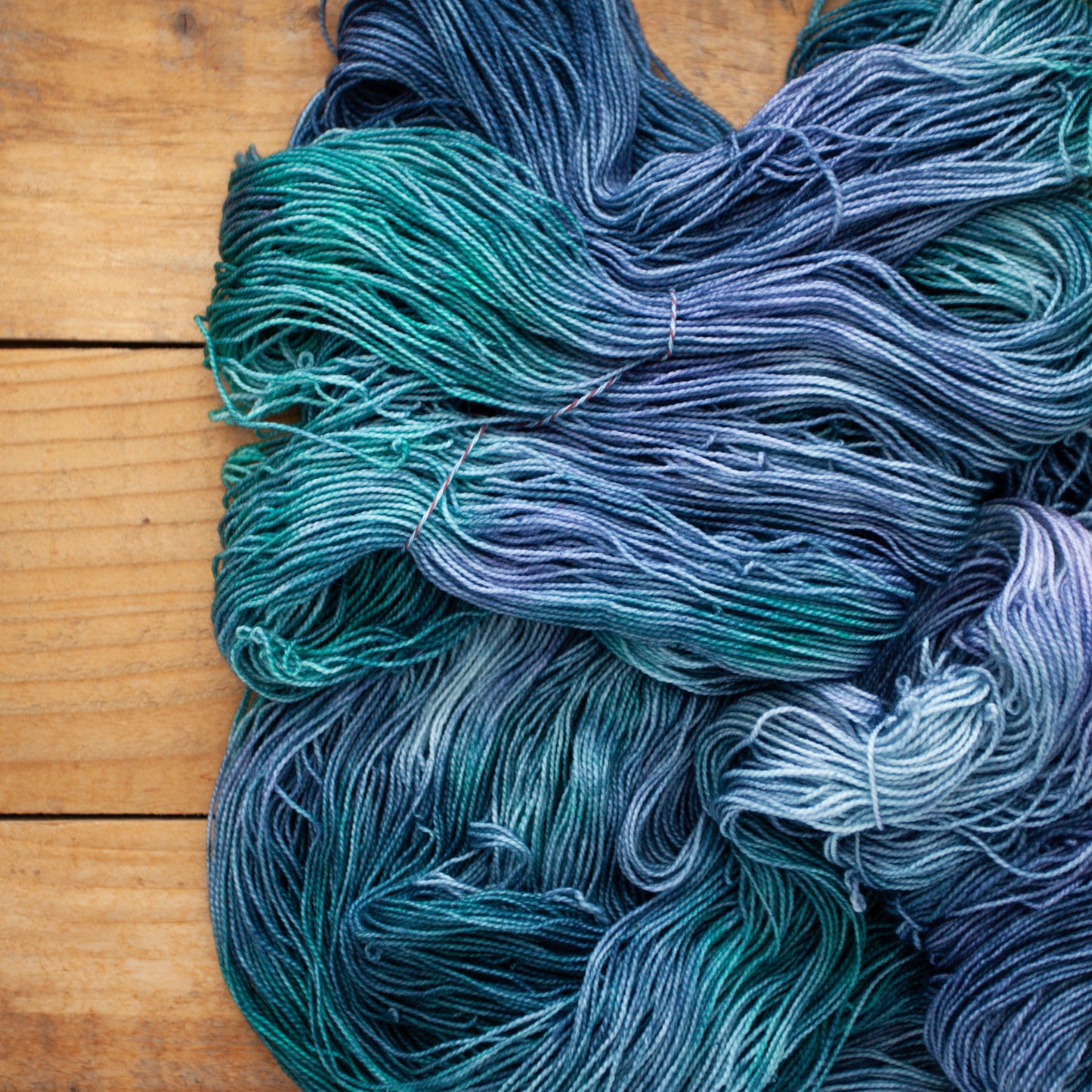 Superwash Bluefaced Leicester (BFL)/Nylon High Twist 4ply hand dyed yarn - sock weight - Ready to Ship