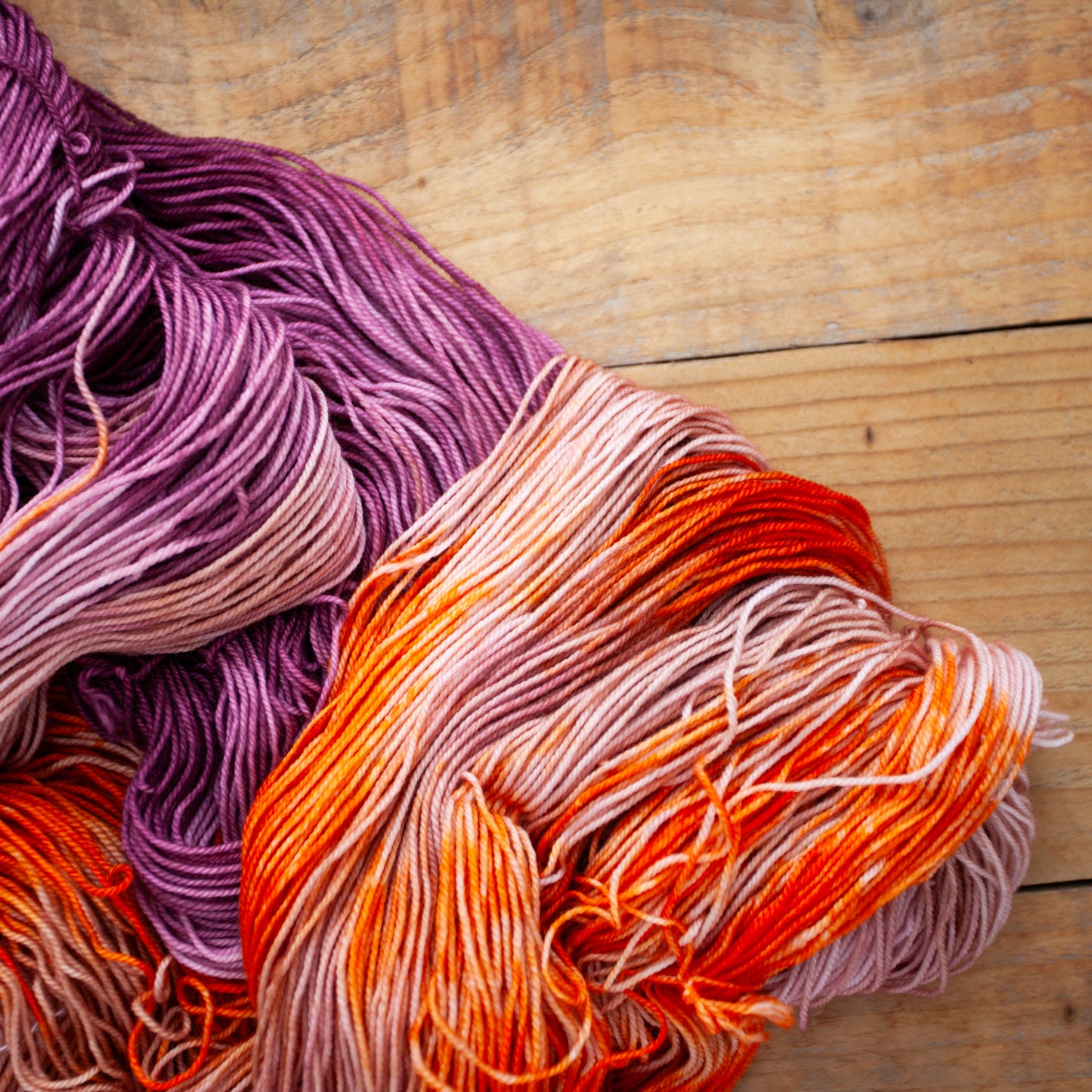 Sock yarn - Superwash Merino/Nylon Sport weight - hand dyed yarn - Ready to Ship