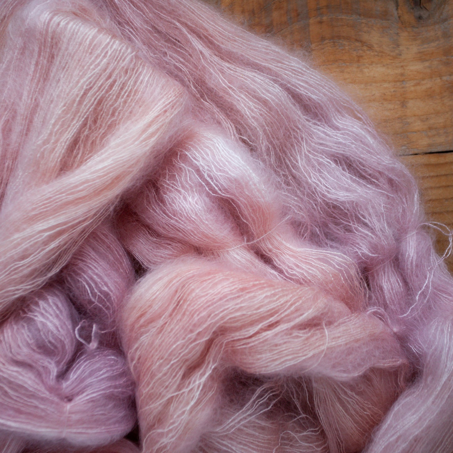 Kid Silk Mohair - lace weight - hand dyed yarn - Ready to Ship