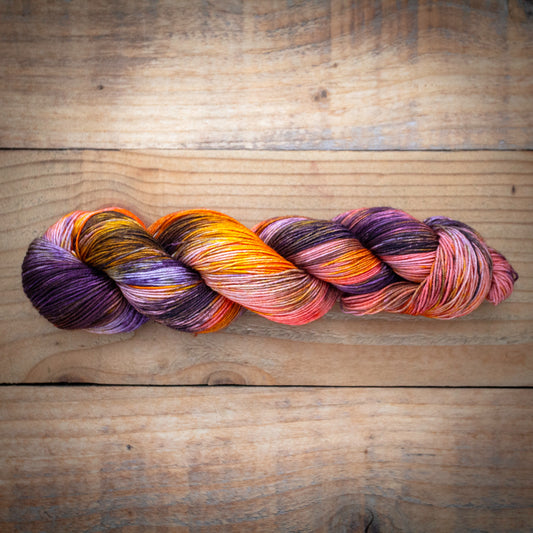 "Coral Reef" - hand dyed yarn