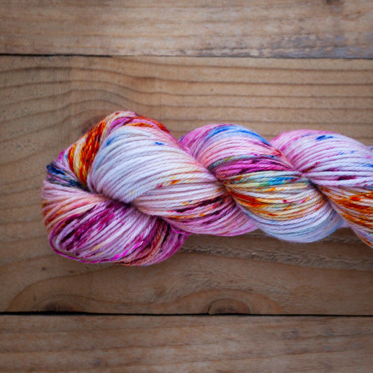Limited quantity - One of a kind speckled - Superwash Merino DK