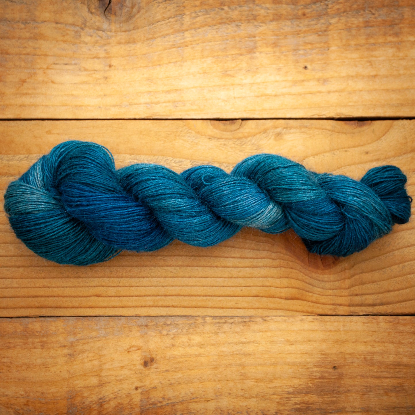 100% Baby Llama yarn - 4ply hand dyed yarn - sock weight - Ready to Ship