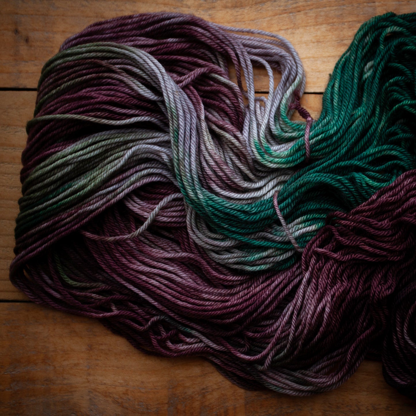 100% Superwash Merino - DK weight - hand dyed yarn - Ready to Ship