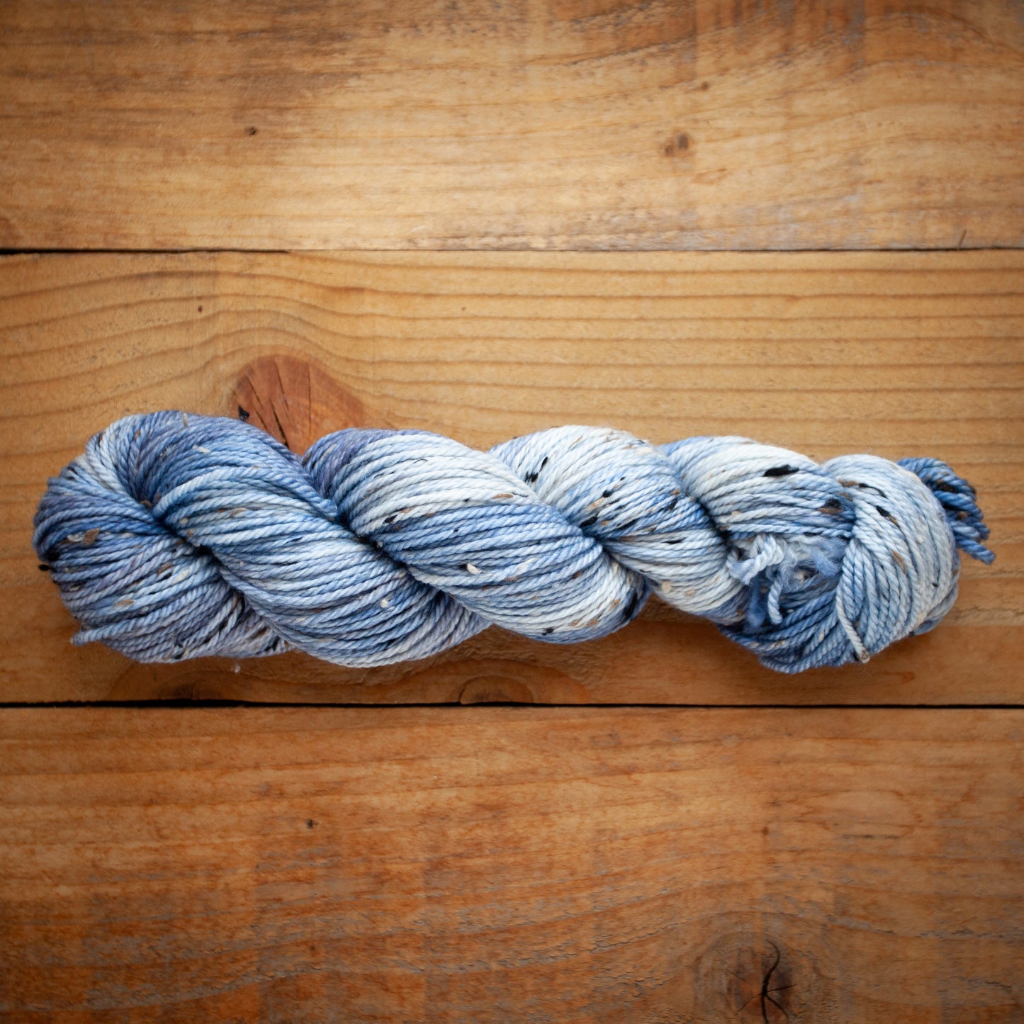 Superwash Merino Tweed - Aran weight - hand dyed yarn - Ready to Ship