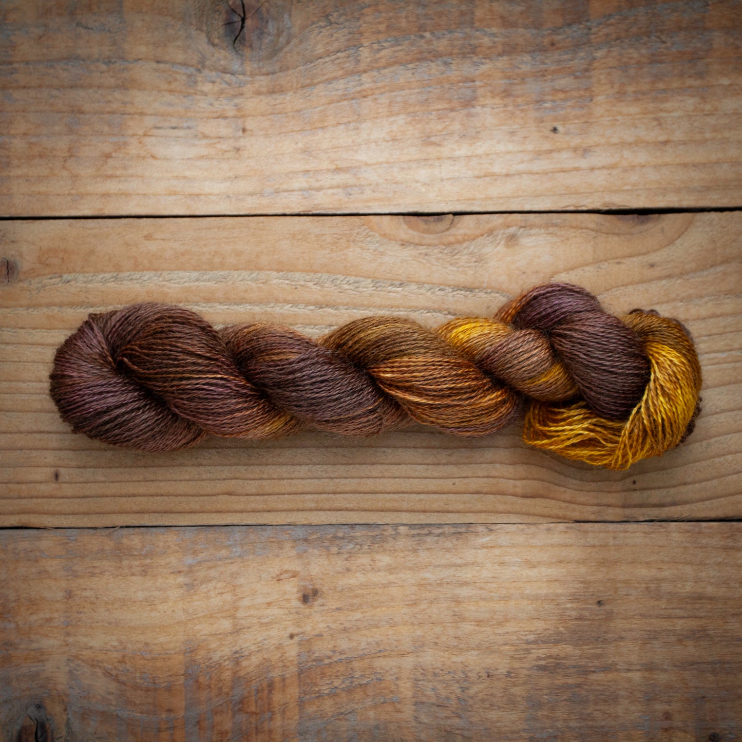 Corriedale Mohair 4ply hand dyed yarn - Ready to Ship