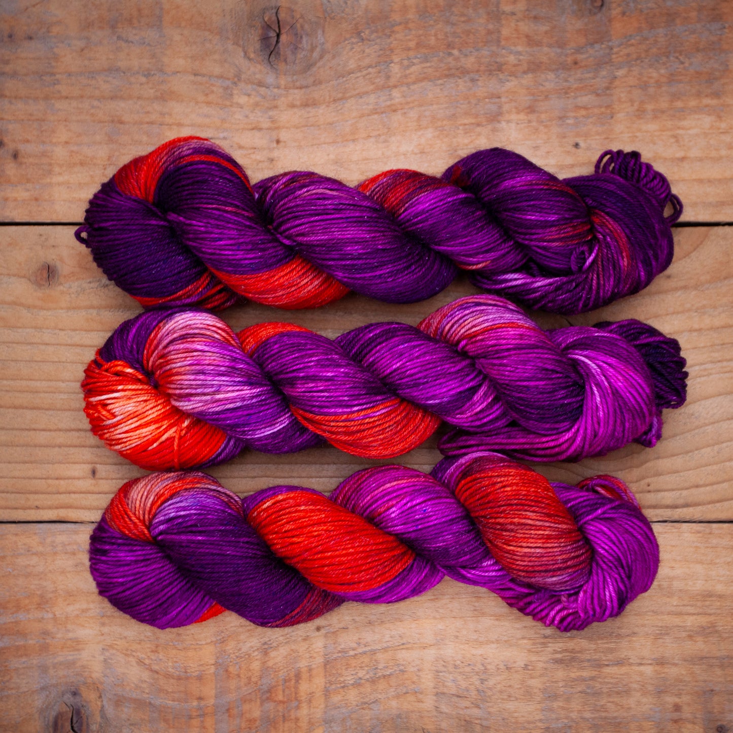 Superwash Merino/Nylon - DK weight - hand dyed yarn - Ready to Ship
