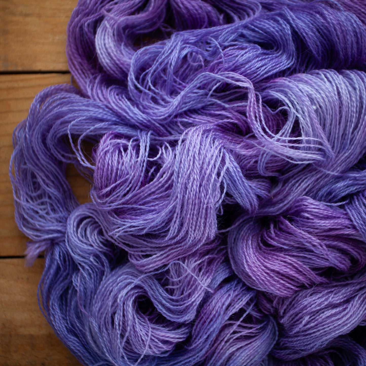 Corriedale Mohair 4ply hand dyed yarn - Ready to Ship