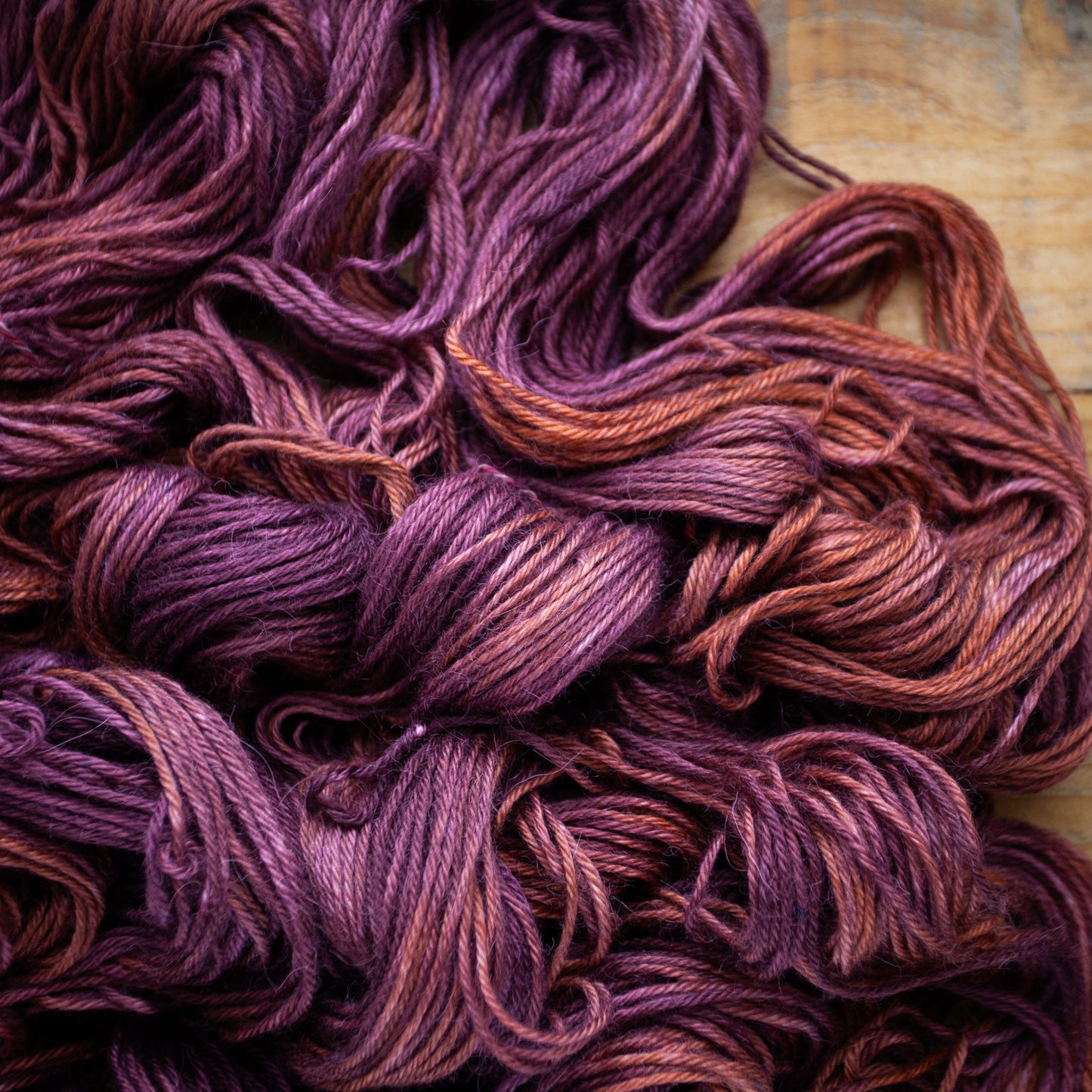 Baby Alpaca/Silk/Cashmere - DK weight - hand dyed yarn - Ready to Ship