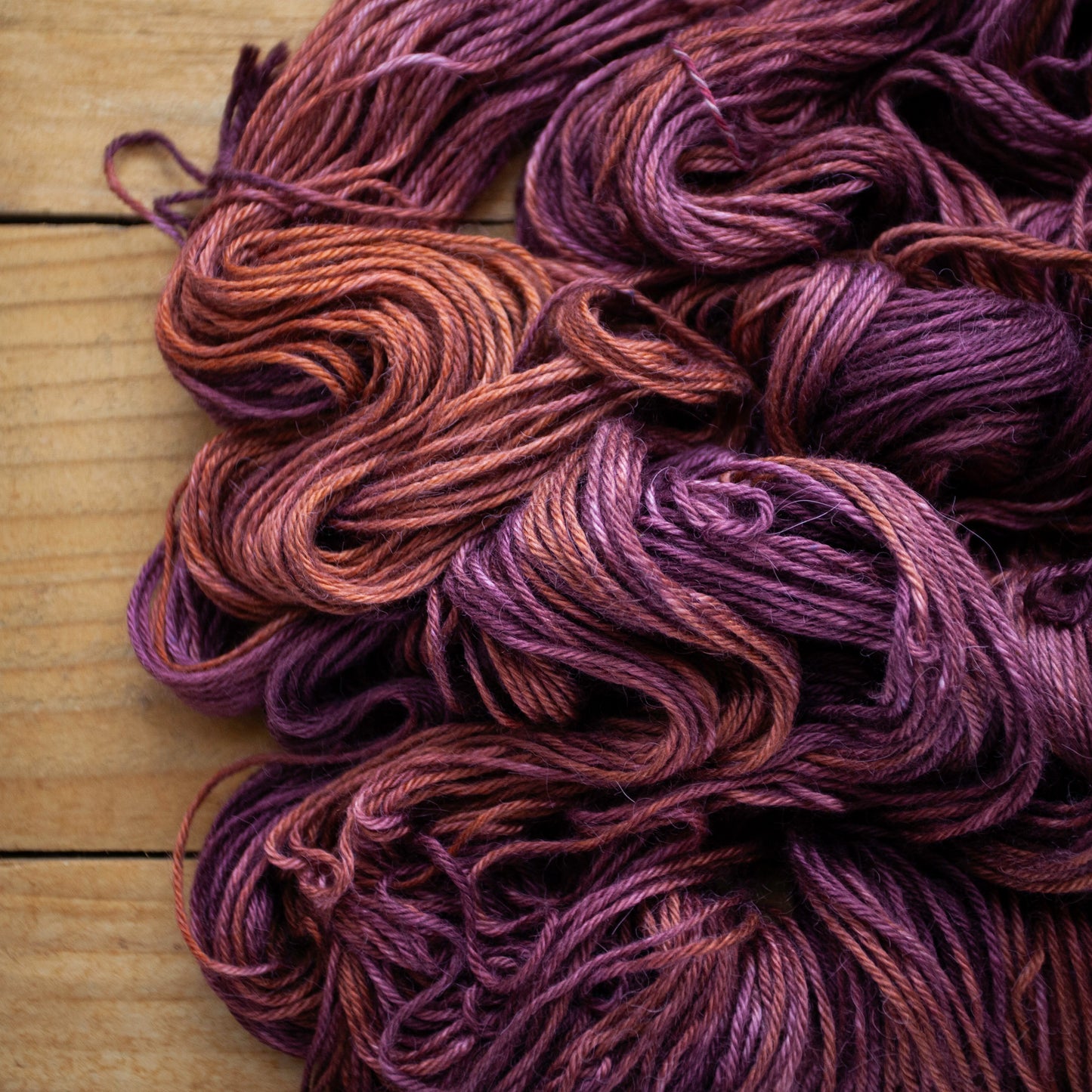 Baby Alpaca/Silk/Cashmere - DK weight - hand dyed yarn - Ready to Ship