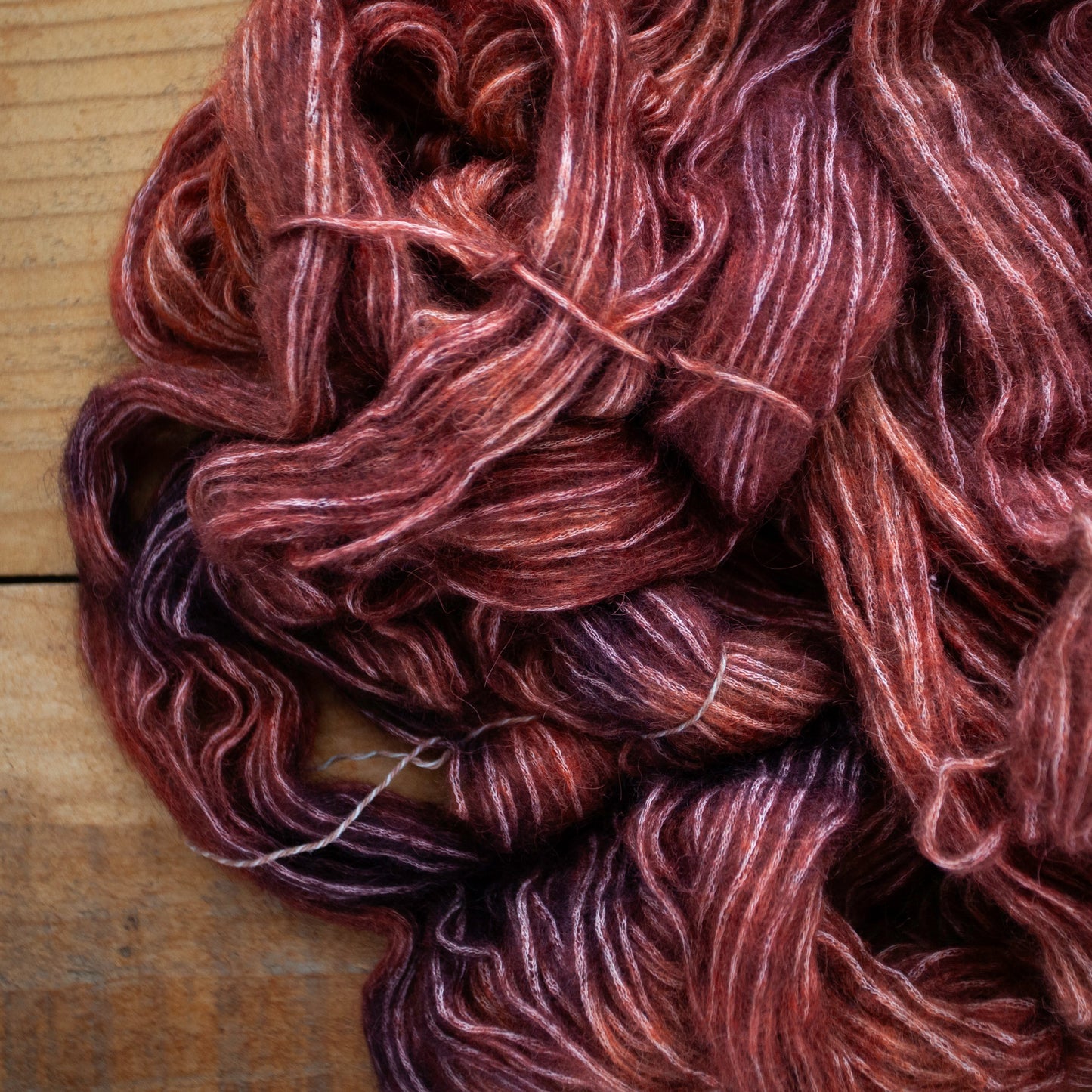 Baby Alpaca/Pima Cotton - Sport weight - hand dyed yarn - Ready to Ship