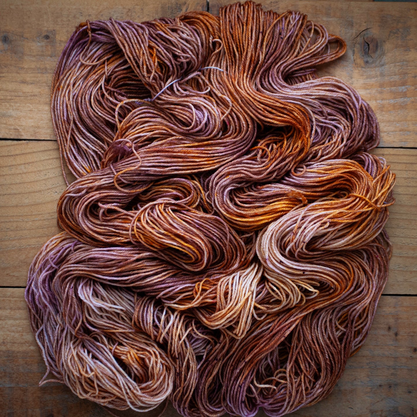 100% Superwash Bluefaced Leicester - DK weight - hand dyed yarn - Ready to Ship