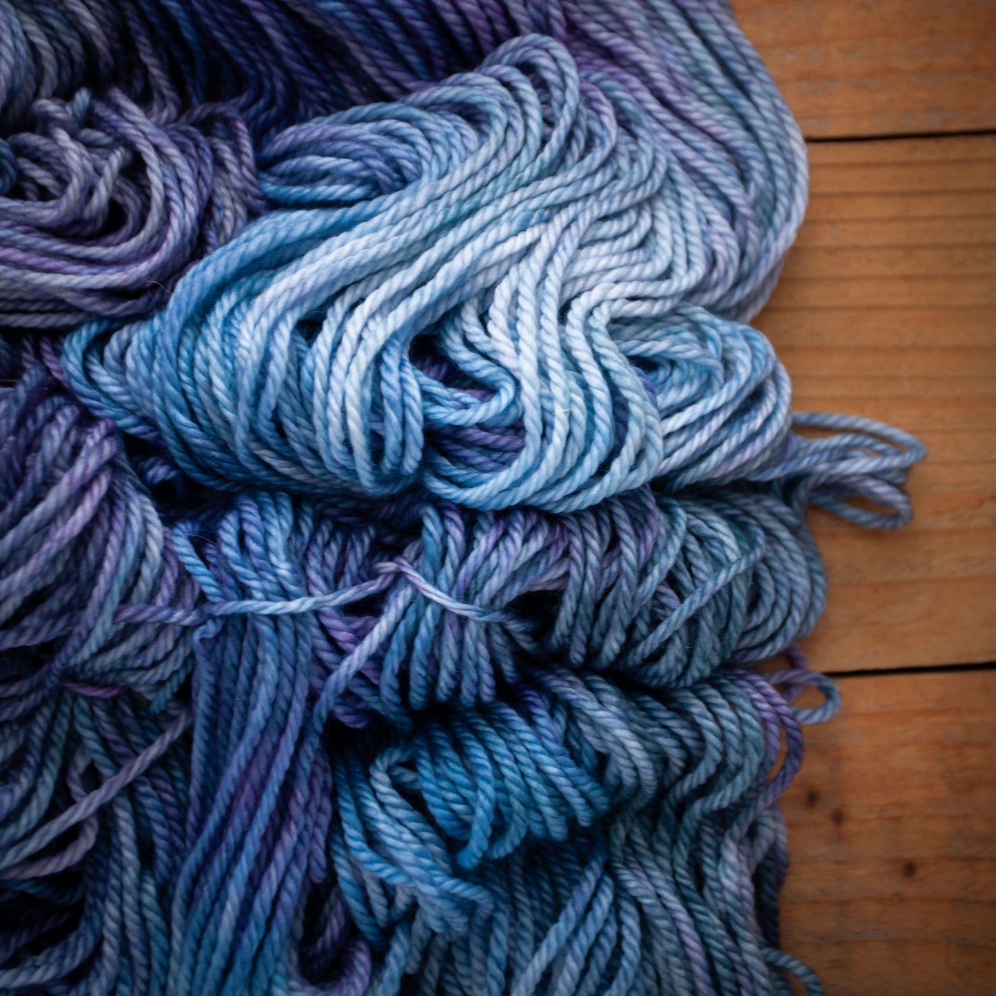 Superwash Merino/Cashmere/Nylon - Aran weight - hand dyed yarn - Ready to Ship