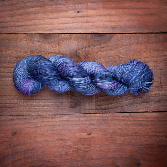 "Hour Of Twilight" - hand dyed yarn
