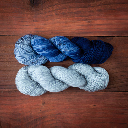 Yarn set "Swifts in the Sky" and "White Horses"