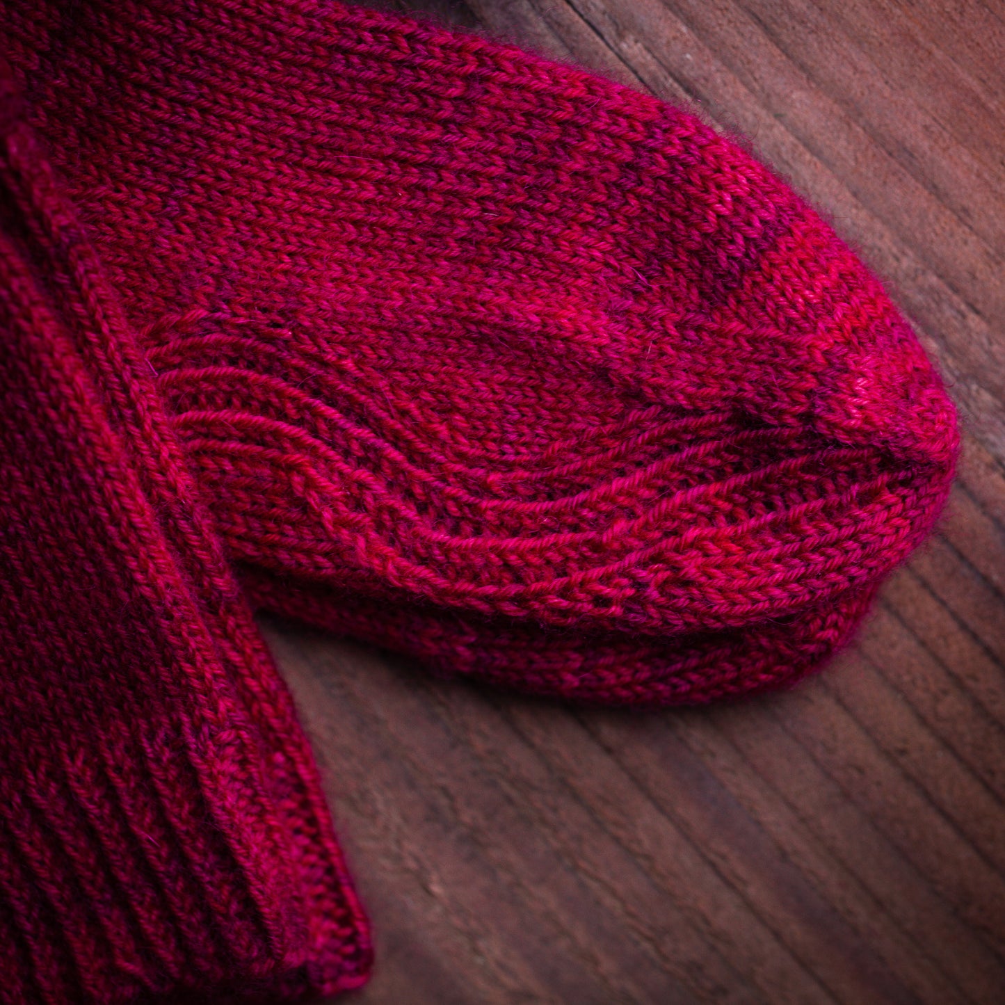 "Berry Compote" - hand dyed yarn