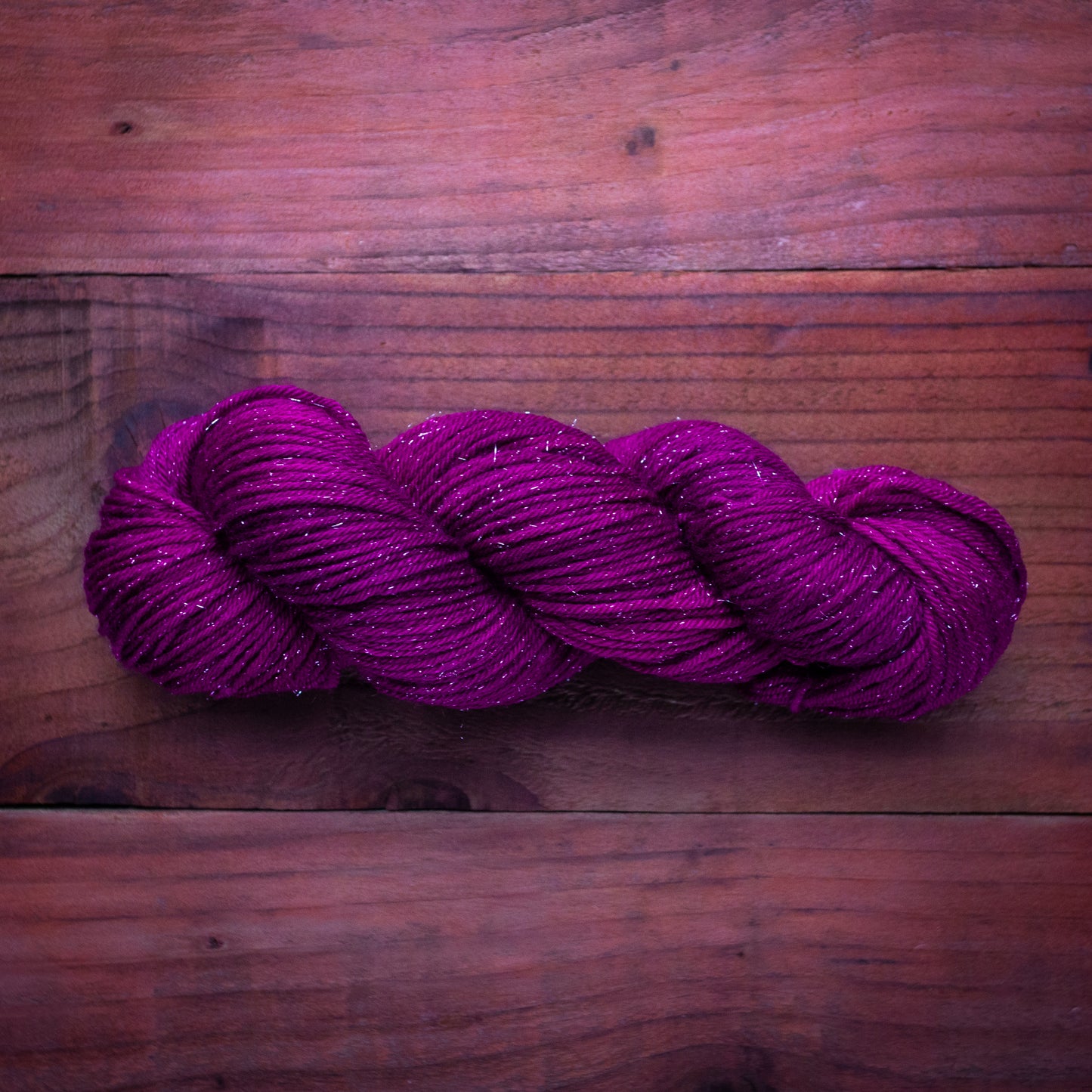 "Plum Jam" - hand dyed yarn