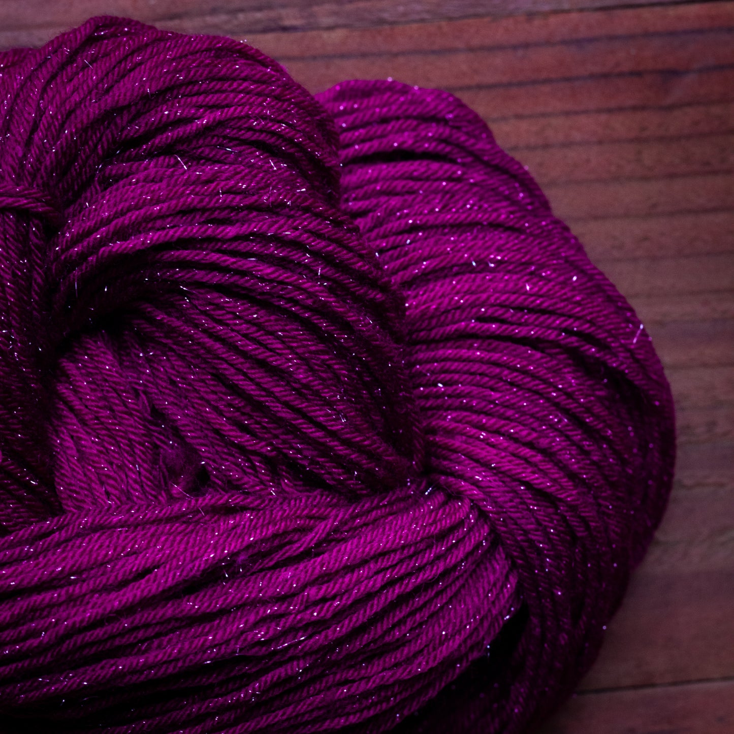 "Plum Jam" - hand dyed yarn