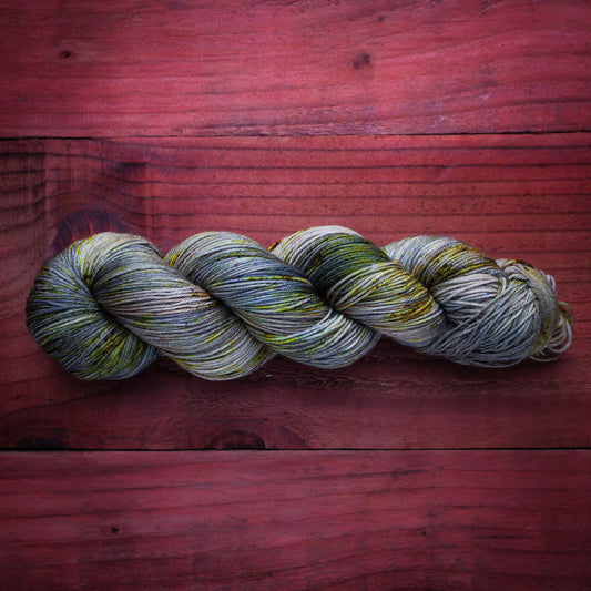 "Forbidden Marshlands" - hand dyed yarn