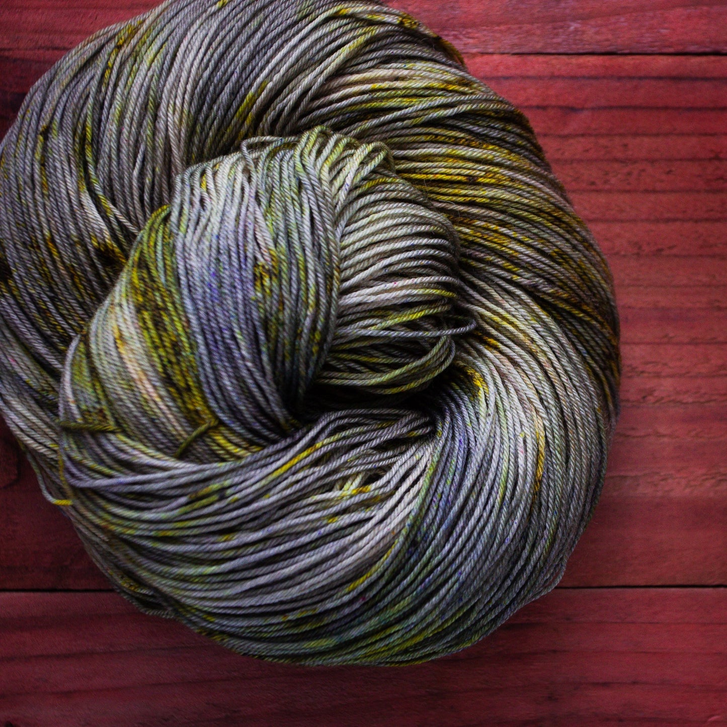 "Forbidden Marshlands" - hand dyed yarn