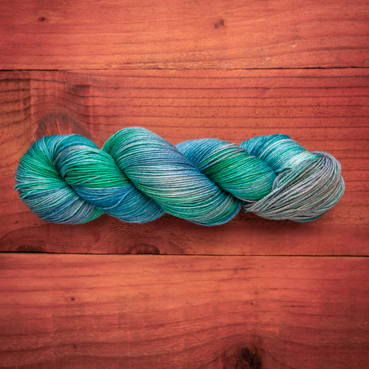 "Coastal Living" - hand dyed yarn