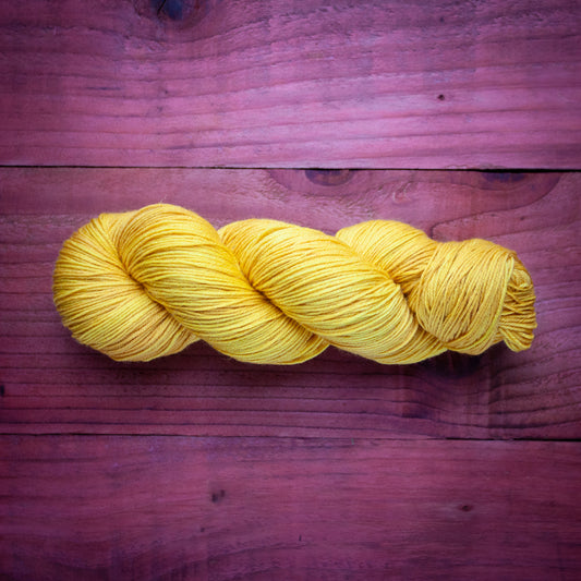 "Pure Sunshine" - hand dyed yarn