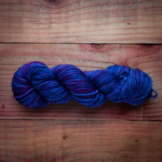 "Midnight Light" - hand dyed yarn