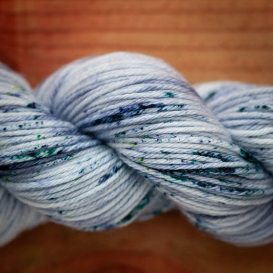 "Snow Crash" - hand dyed yarn