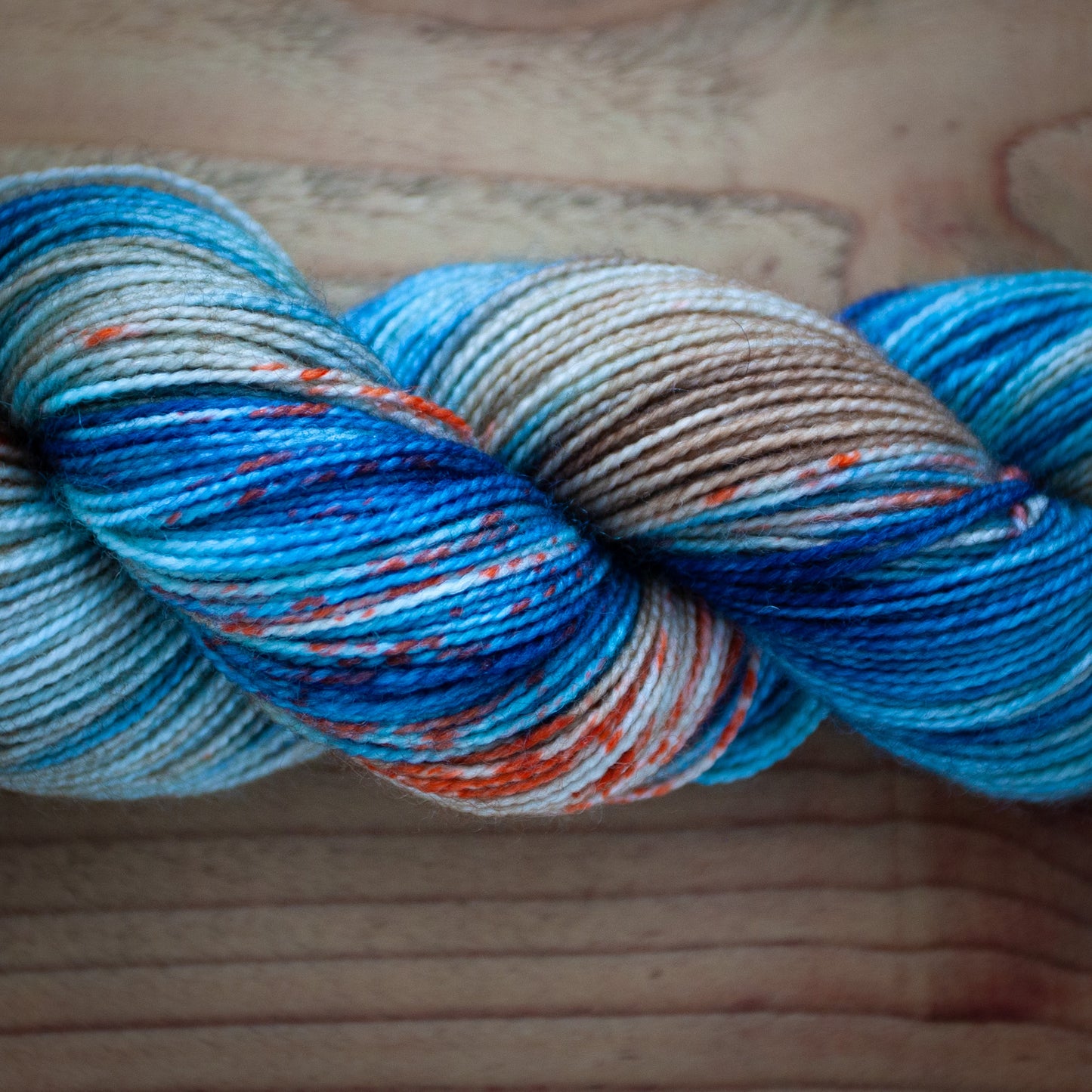 "Sea shore breeze" - hand dyed yarn