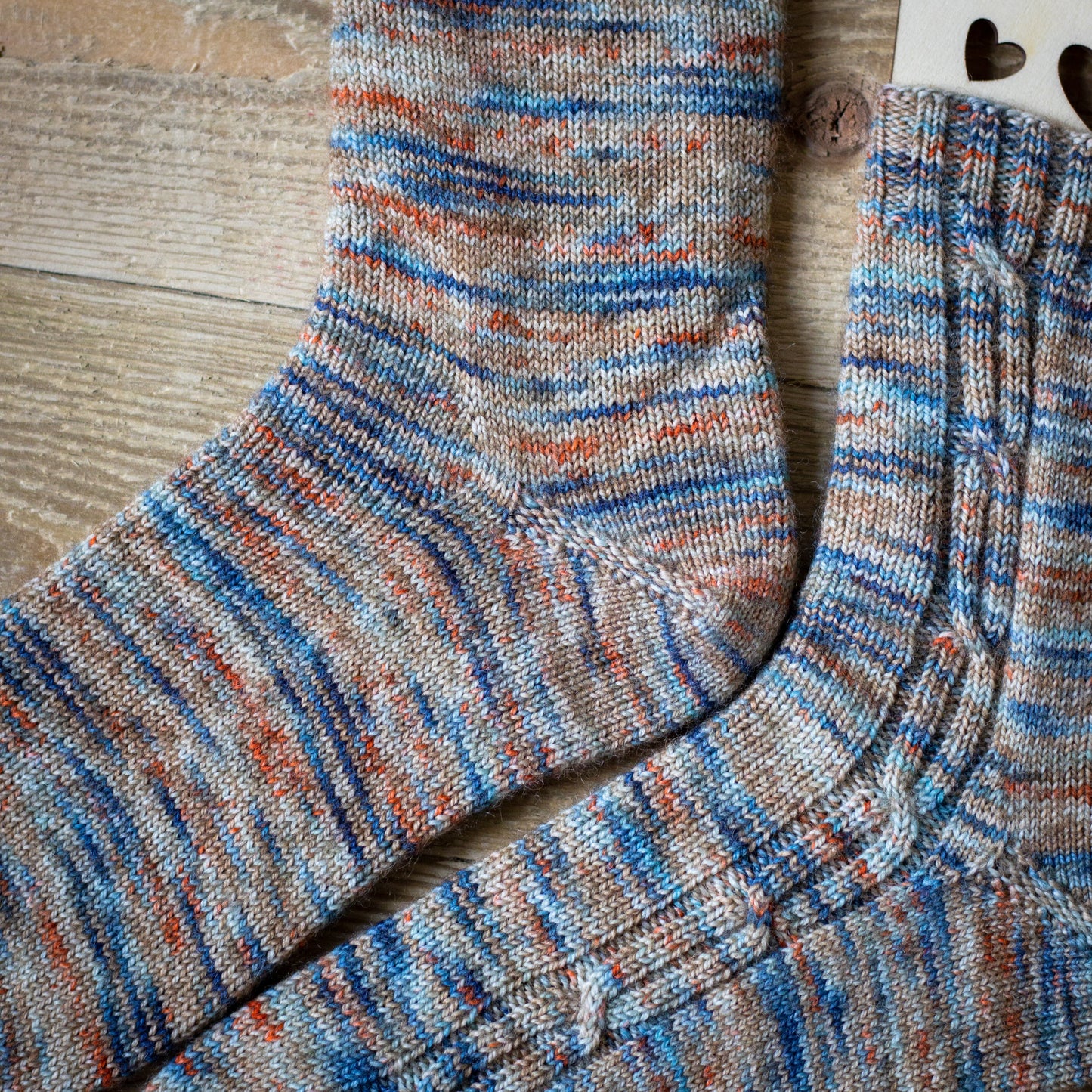 "Sea shore breeze" - hand dyed yarn