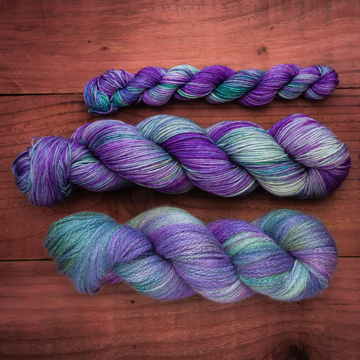 "Spring" - hand dyed yarn