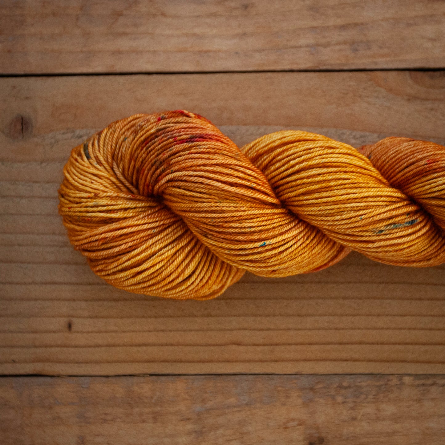 “Golden Hour" - hand dyed yarn