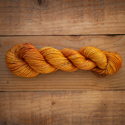 “Golden Hour" - hand dyed yarn