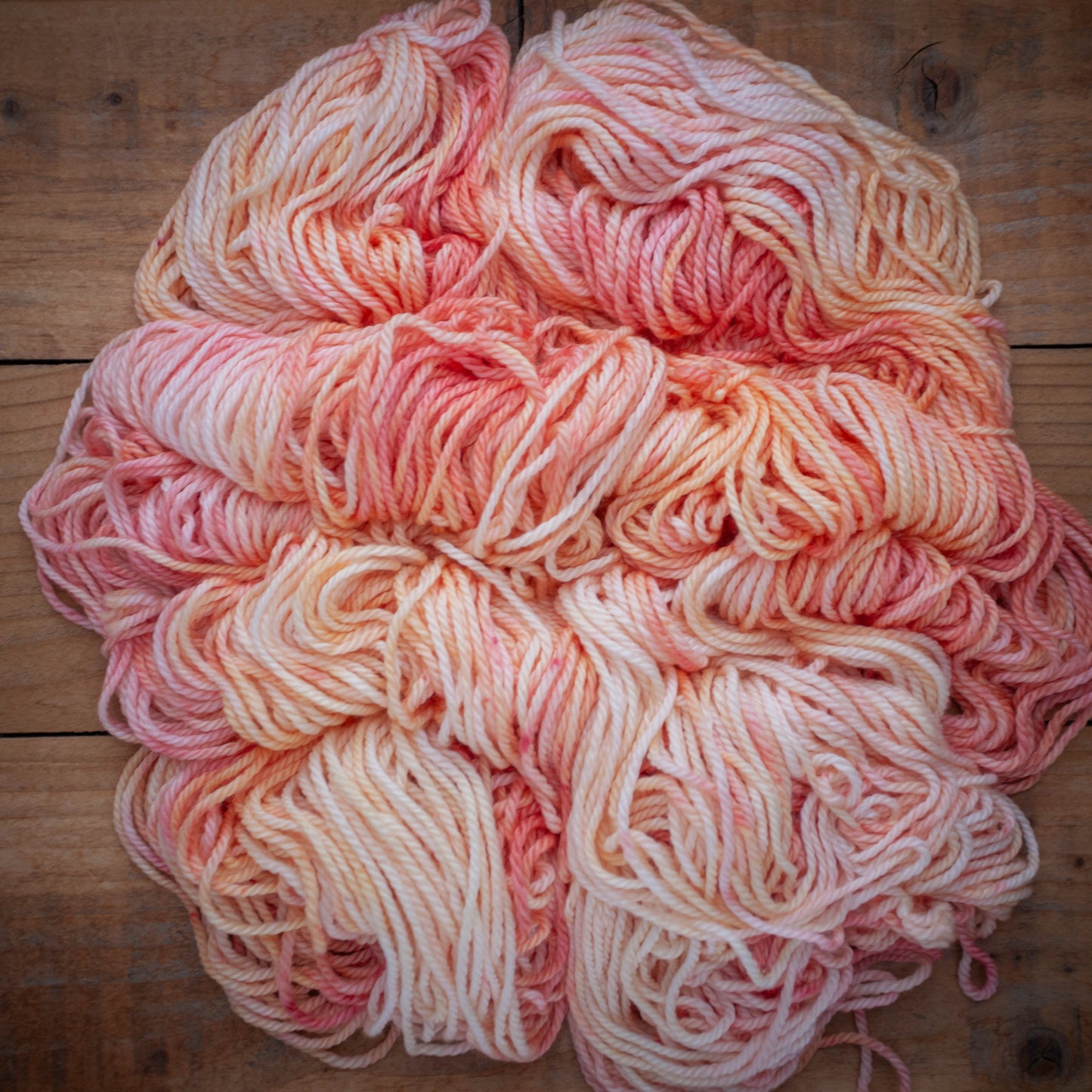 Superwash Merino/Cashmere/Nylon - Aran weight - hand dyed yarn - Ready to Ship