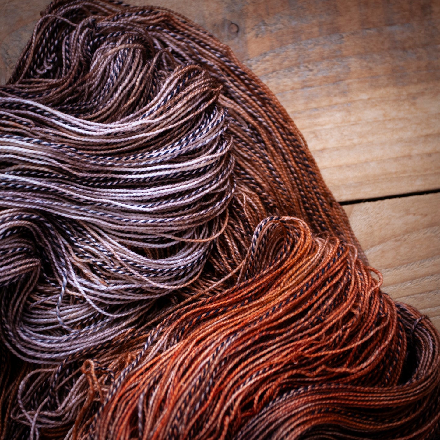 Zebra Sock yarn - Superwash Merino/Nylon 4ply - High Twist - hand dyed yarn - Ready to Ship