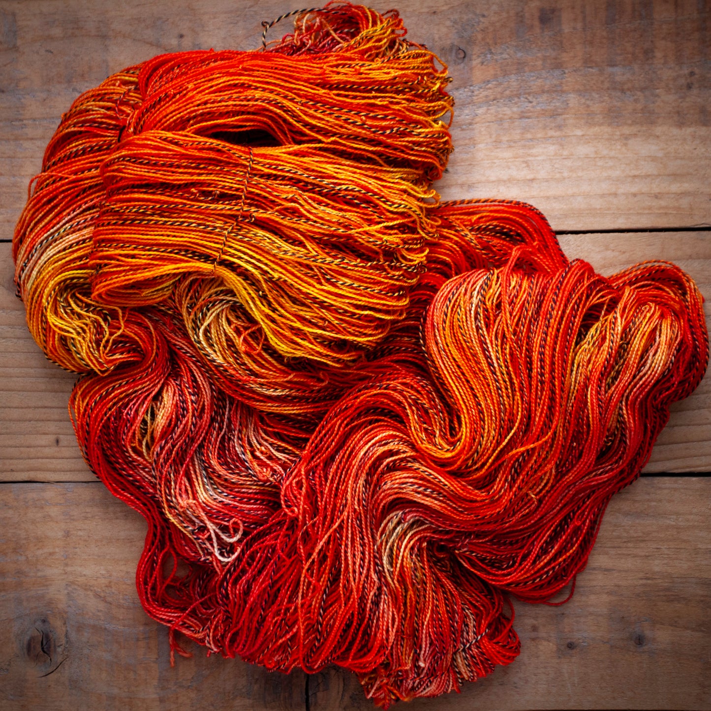 Zebra Sock yarn - Superwash Merino/Nylon 4ply - High Twist - hand dyed yarn - Ready to Ship