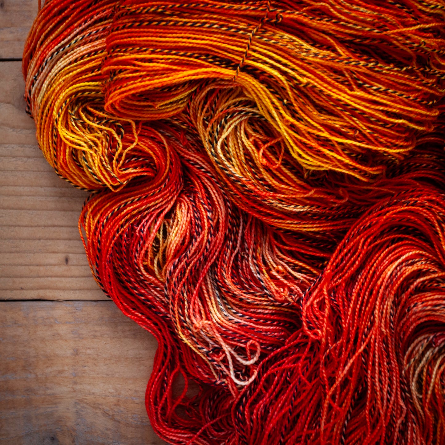 Zebra Sock yarn - Superwash Merino/Nylon 4ply - High Twist - hand dyed yarn - Ready to Ship