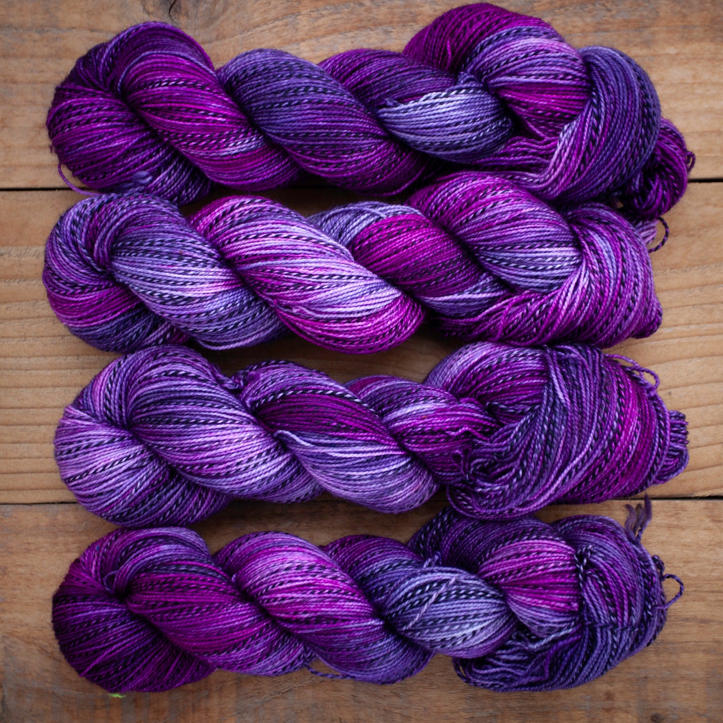 Zebra Sock yarn - Superwash Merino/Nylon 4ply - High Twist - hand dyed yarn - Ready to Ship