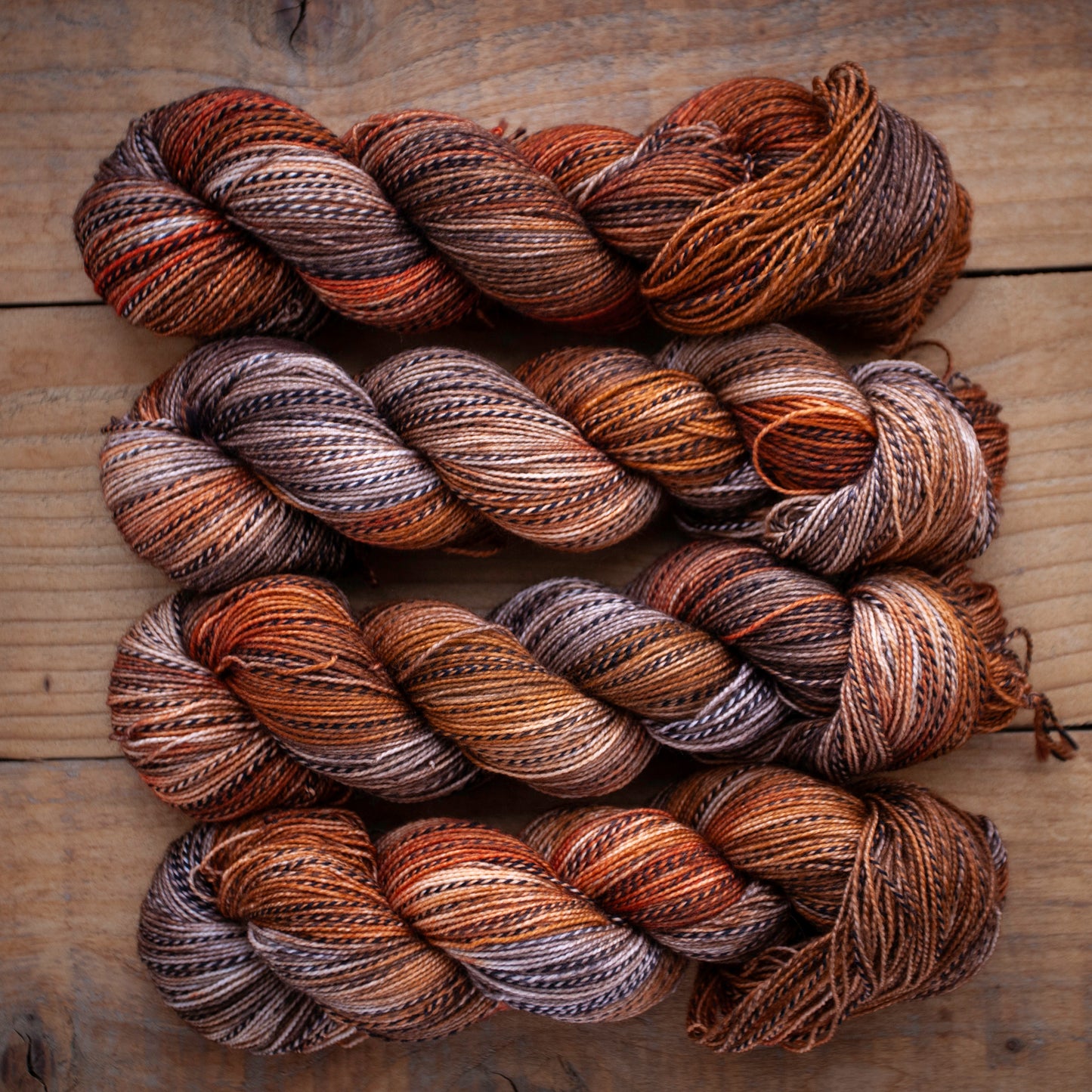 Zebra Sock yarn - Superwash Merino/Nylon 4ply - High Twist - hand dyed yarn - Ready to Ship