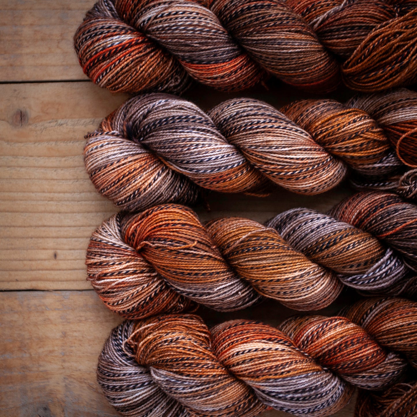 Zebra Sock yarn - Superwash Merino/Nylon 4ply - High Twist - hand dyed yarn - Ready to Ship