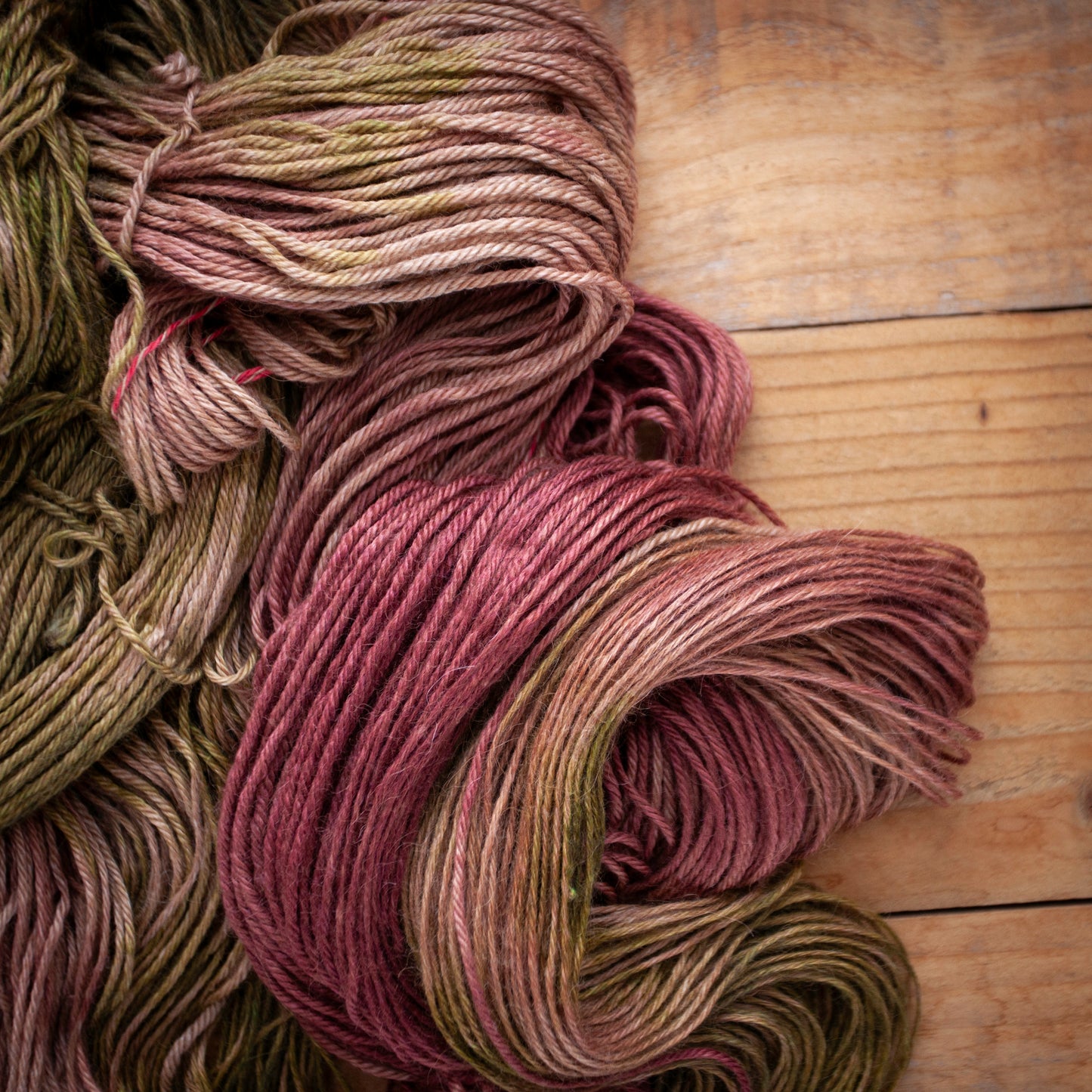 Baby Alpaca/Silk/Cashmere - DK weight - hand dyed yarn - Ready to Ship