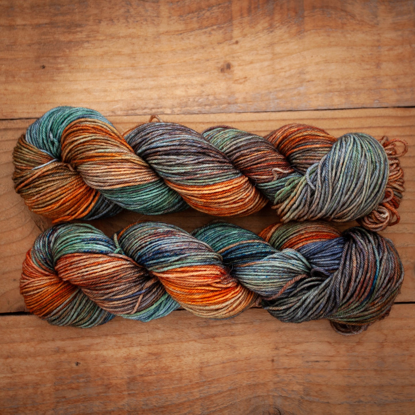 100% Superwash Bluefaced Leicester - DK weight - hand dyed yarn - Ready to Ship