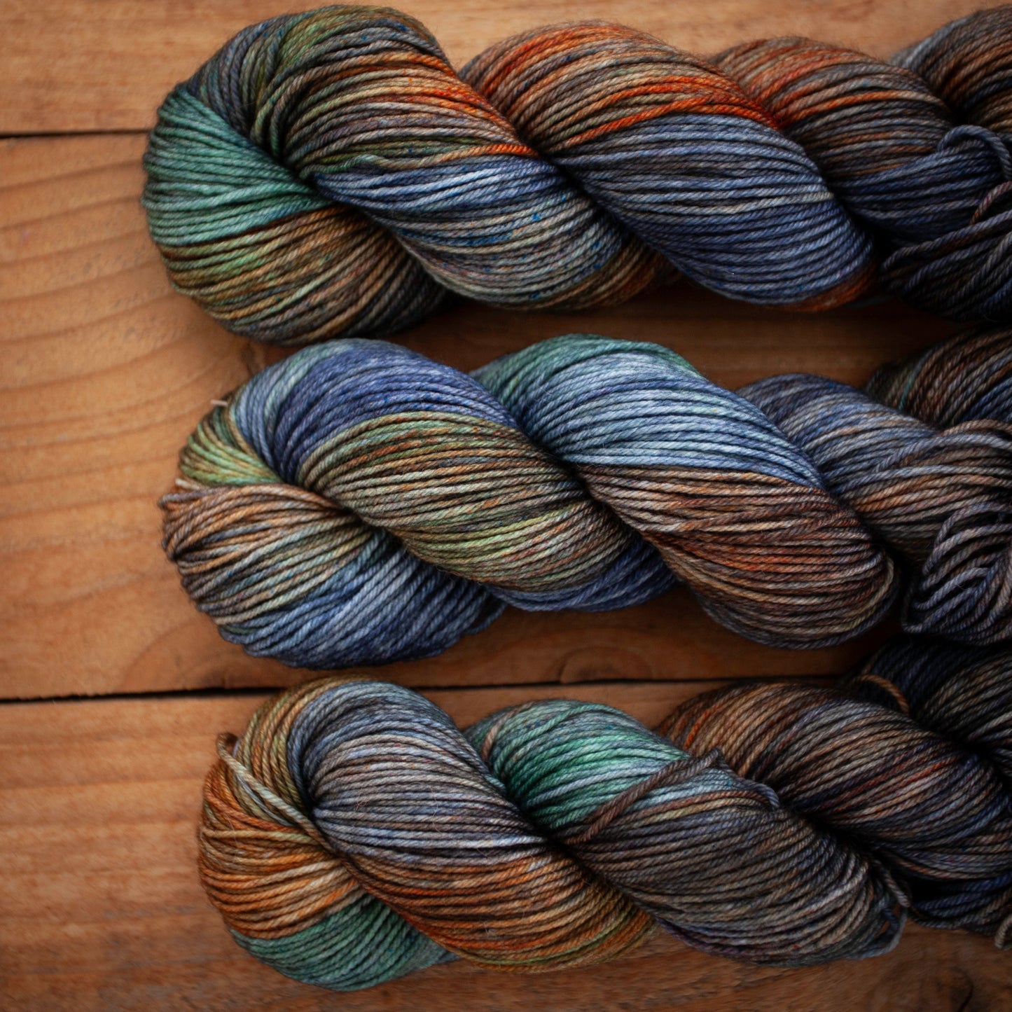 100% Superwash Bluefaced Leicester - DK weight - hand dyed yarn - Ready to Ship