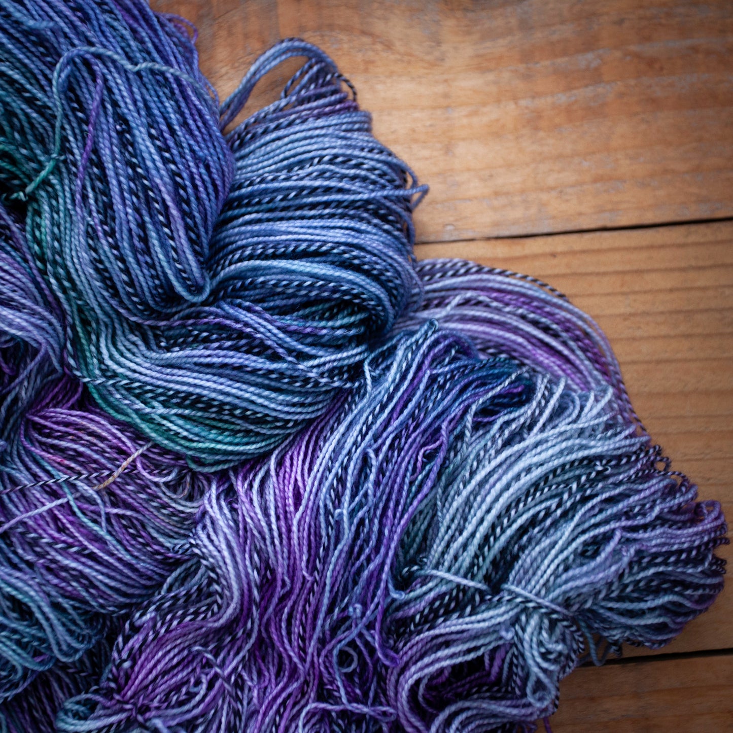 Zebra Sock yarn - Superwash Merino/Nylon 4ply - High Twist - hand dyed yarn - Ready to Ship