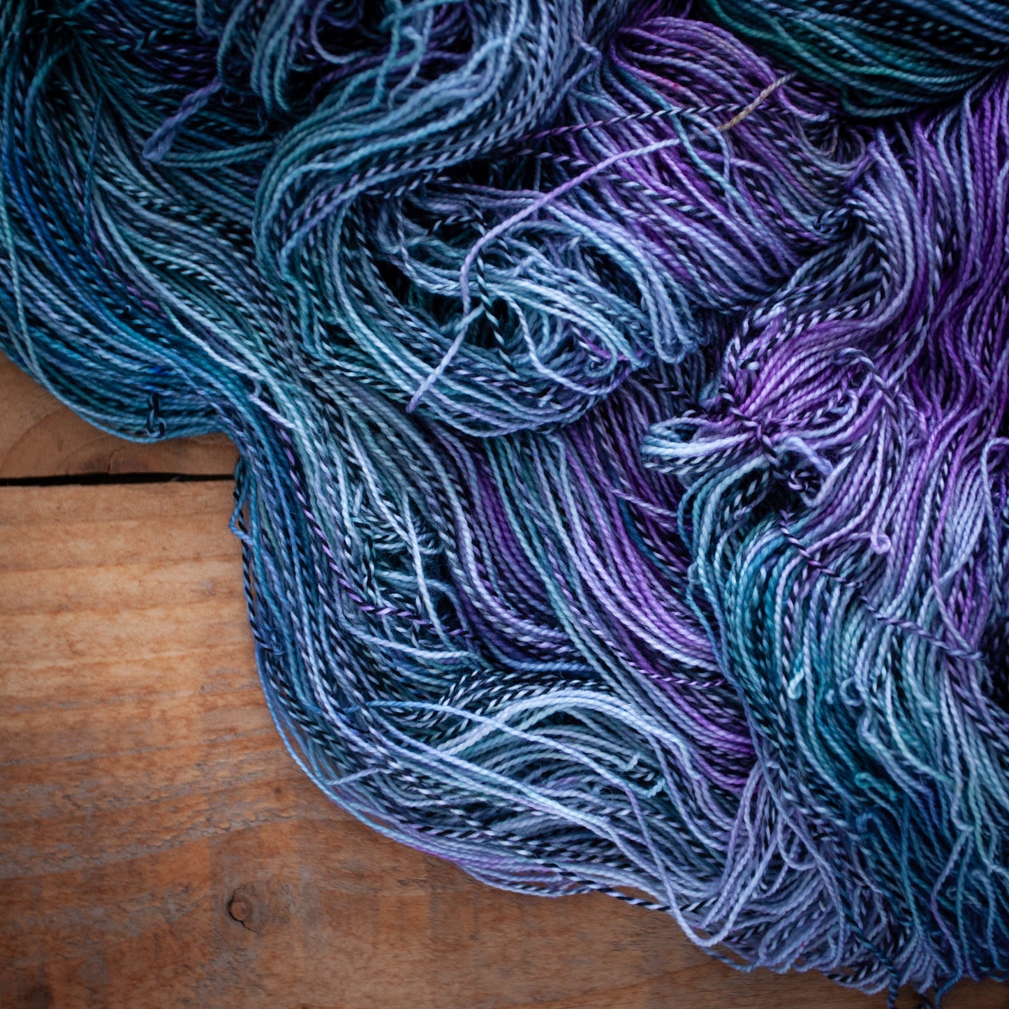Zebra Sock yarn - Superwash Merino/Nylon 4ply - High Twist - hand dyed yarn - Ready to Ship